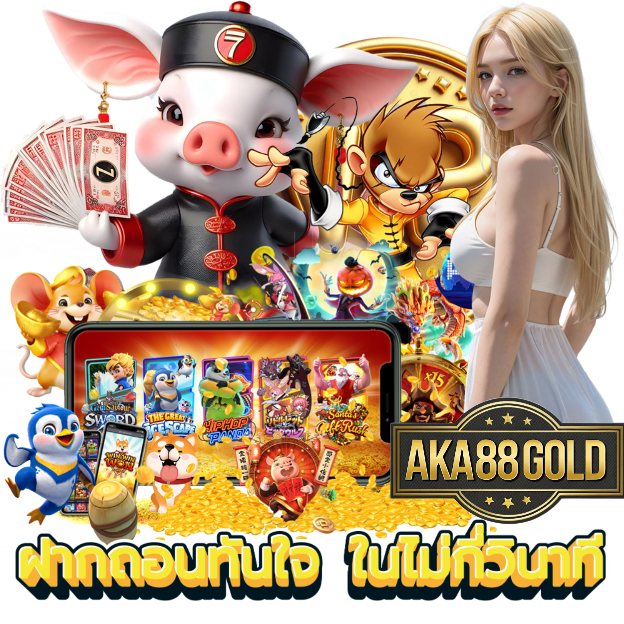 AKA88GOLD สล็อต เครดิตฟรี